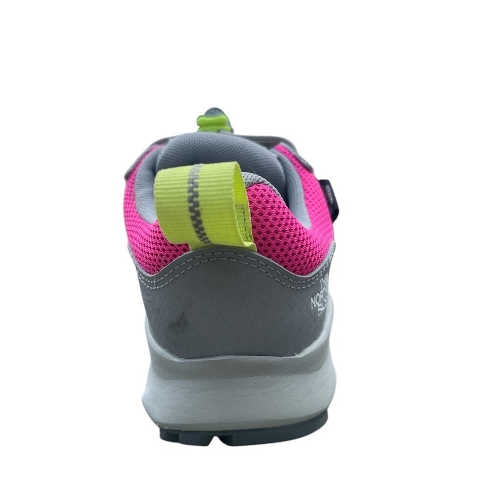 The North Face Junior Hedgehog Hiker II Waterproof Youth Hiking Boot Pink/Gray - Picture 3 of 6